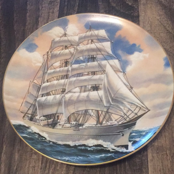 Danberry great American sailing ships plate - Picture 12 of 16